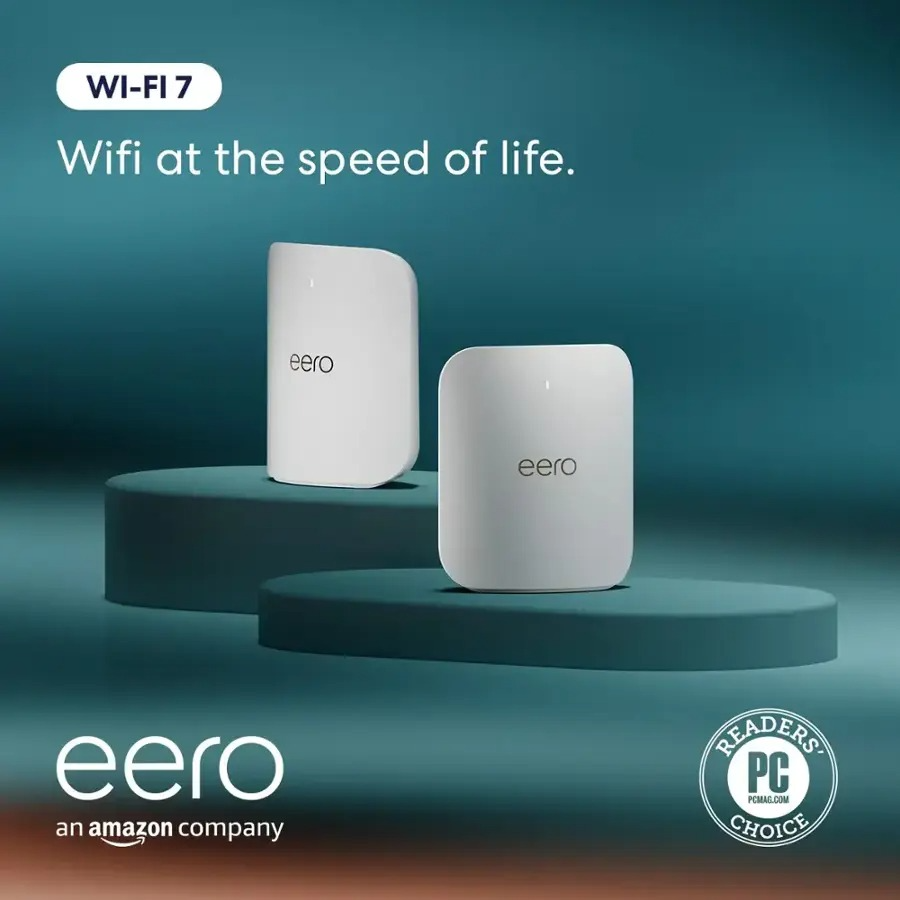 eero Pro 7 2 Pack Wi-Fi Router | Primetime Audio Video
