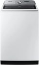 Samsung White Impeller Top Load Washer and Gas Dryer Laundry Pair-1