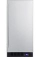 Summit® 15" 2.5 Cu. Ft. Stainless Steel Upright Freezer-0