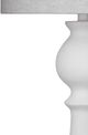 Bassett Mirror Pluss Matte White Table Lamp-1
