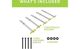 Kanto Steel Stud TV Wall Mounting Kit-3