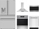 Sharp® 5 Piece Stainless Steel Electric Kitchen Appliance Package-0