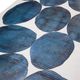 Olliix by INK+IVY Painted Puzzle Blue Heavy Gel Coat Canvas-3