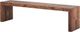 Moe's Home Collection Vintage Light Brown Large Bench-4