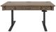 Martin Furniture Bristol Light Brown Electric Sit/Stand Desk-1