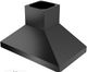 Vent-A-Hood® Euroline Pro 54" Black Wall Mounted Range Hood-1