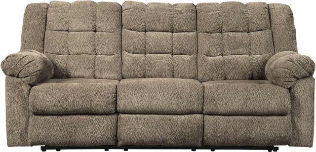 Signature Design by Ashley® Workhorse 2-Piece Cocoa Reclining Living Room Seating Set-1