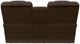 La-Z-Boy® Pinnacle Espresso Manual Wall Reclining Loveseat with Console-4