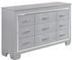Mazin Furniture Allura Silver Dresser-1