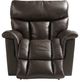 La-Z-Boy® Mateo Chocolate Leather Manual Rocking Recliner-5
