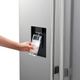 FORNO® Aosta Series Alta Qualita 36" 22.4 Cu. Ft. Stainless Steel Counter Depth French Door Refrigerator-4
