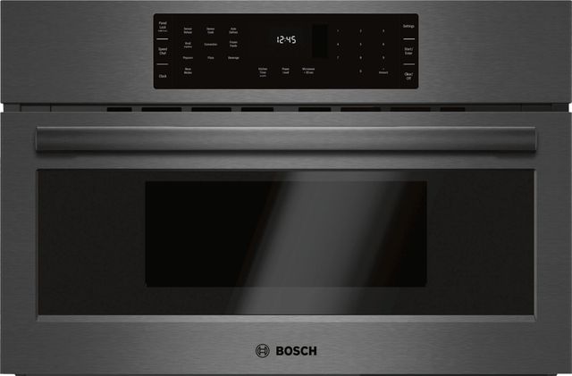 Bosch 800 Series 30" Black Stainless Steel Built In Electric Speed Oven