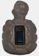 Sagebrook Home 7" Antique Copper Turtle with Solar Orb-4