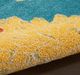 Nourison Home™ Allur Turquoise 5'x7' Style 1 Area Rug-4
