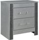 Global Furniture USA Logan Silver Nightstand-0