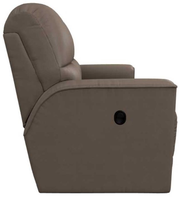 La-Z-Boy® Cade Stone Leather Manual Reclining Loveseat-3