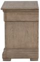 Furniture of America® Sheringham Weathered Gray Nightstand-3