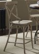 Liberty Vintage Cream X Back Counter Chair - Set of 2-1