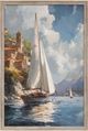 Stylecraft Sail Away Italy I Wall Art-0