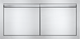 Napoleon Stainless Steel Small Double Door-0