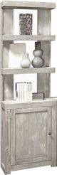 aspenhome® Avery Loft Limestone Left Facing Floating Shelf Pier-0