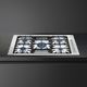 Smeg 36" Stainless Steel Gas Cooktop-1