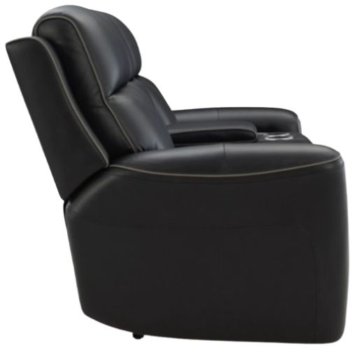 Signature Design by Ashley® 5Z-Comfort Onyx Power Reclining Loveseat with Adjustable Headrest and Console-2