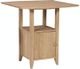 John Thomas Furniture® Customizable Select Unfinished Dropleaf Bistro Table-0