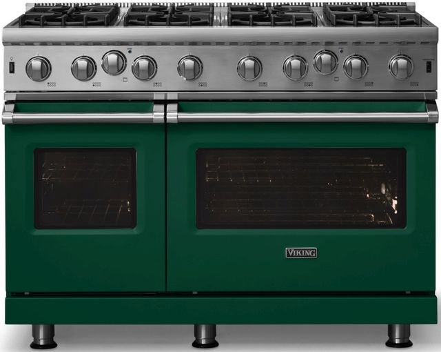 Viking® 5 Series 48” Ivy Pro Style Liquid Propane Gas Range-3