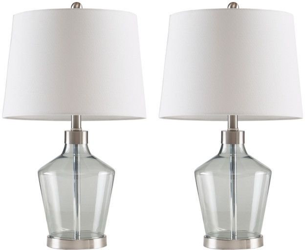 Olliix by 510 Design Grey Set of 2 Harmony Table Lamps-0