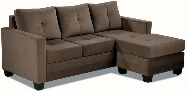 Mazin Furniture Phelps 2-Piece Coffee Reversible Sofa Chaise Sectional-0