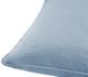 Olliix by Madison Park Quebec 2 Blue 20"x20" Quilted Square Pillow Pair-1