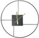 Crestview Collection Right Time Black/Gold Wall Clock-0