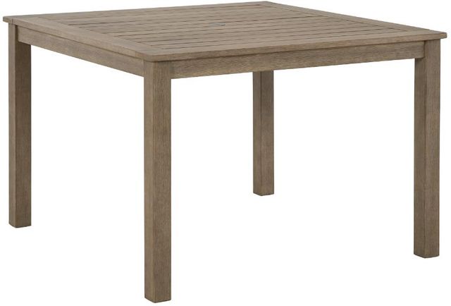 Signature Design by Ashley® Aria 5-Piece Brown Outdoor Dining Set-1