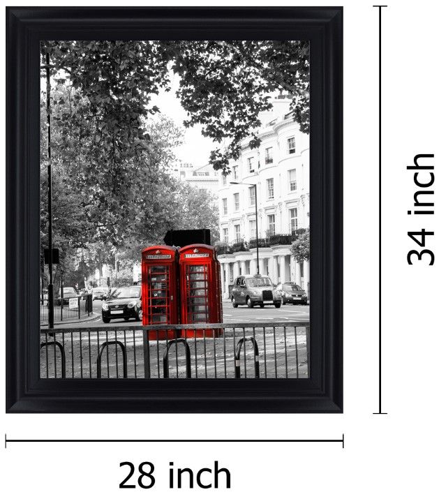Classy Living Crimson Callboxes Wall Art-1