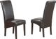 Titus Furniture Espresso Parsons Chair-1
