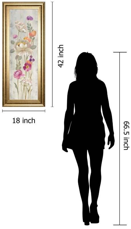 Classy Art Retro Floral II by Silvia Vassileva Wall Art-2