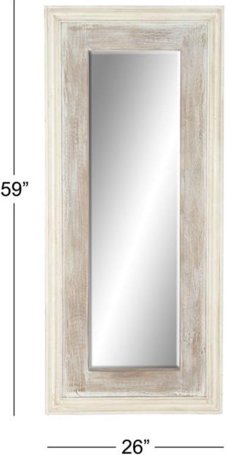 Deco Marche White Wall Mirror-2