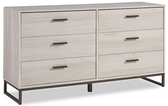 Signature Design by Ashley® Socalle 5-Piece Natural Full Bedroom Set-2