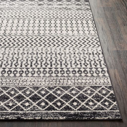 Surya Elaziz Gray/White 8'x10' Area Rug-1