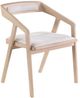 Moe's Home Collection Padma Grey Arm Chair-0