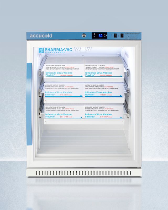 Accucold® Pharma-Vac Performance Series 6.0 Cu. Ft. White Vaccine Refrigerator-2