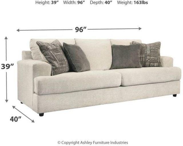 Signature Design by Ashley® Soletren Stone Sofa-3