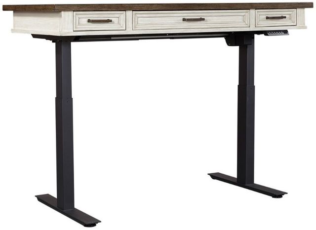aspenhome® Caraway Aged Ivory 60" Lift Desk-1