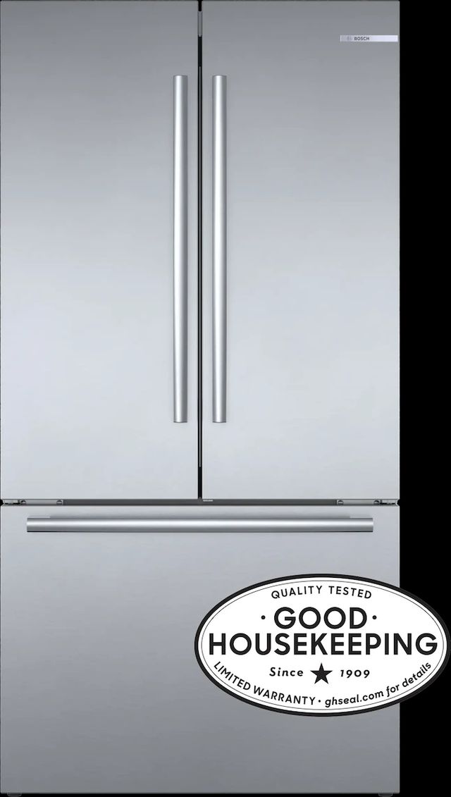 Bosch® 800 Series 36" 20.8 Cu. Ft. Stainless Steel Counter Depth French Door Refrigerator-1