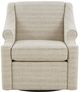 Olliix by Madison Park Tan Justin Swivel Glider Chair-0