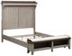 Liberty Furniture Ivy Hollow 4-Piece Dusty Taupe/Weathered Linen Queen Mantle Storage Bedroom Set-2