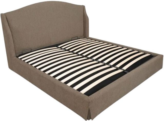 Moe's Home Collection Weston Brown King Storage Panel Bed-3