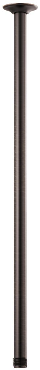 Brizo Essential™ Venetian Bronze® Ceiling Mount Shower Arm and Round Flange-0