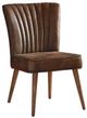 Bermex® Walnut 35" Accent Side Chair-0